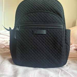 Vera Bradley Classic MINI Black Quilted Backpack